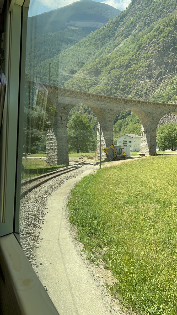 Travel day: the Bernina Express and Cinque Terre